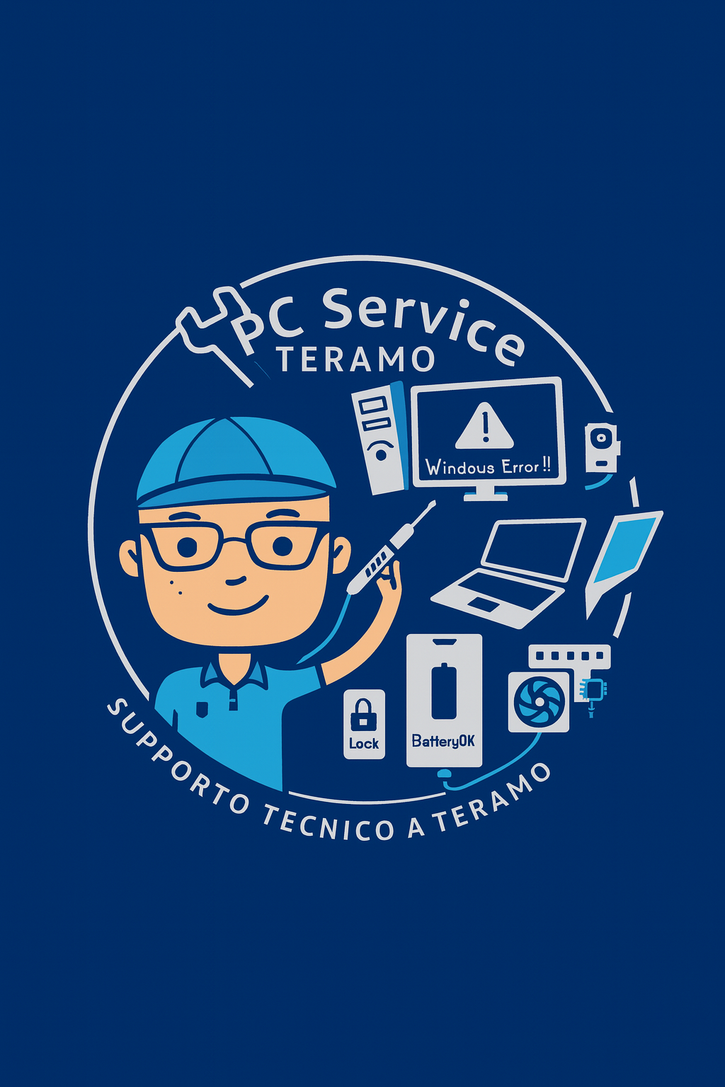 Azienda riparazione PC, tablet e telefoni